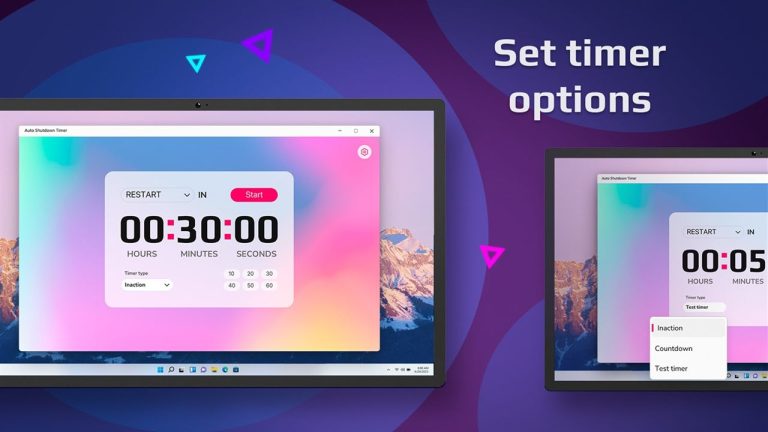 Auto Shutdown Timer – Custom Countdown: Ứng dụng Windows mới hỗ trợ tắt máy tự động