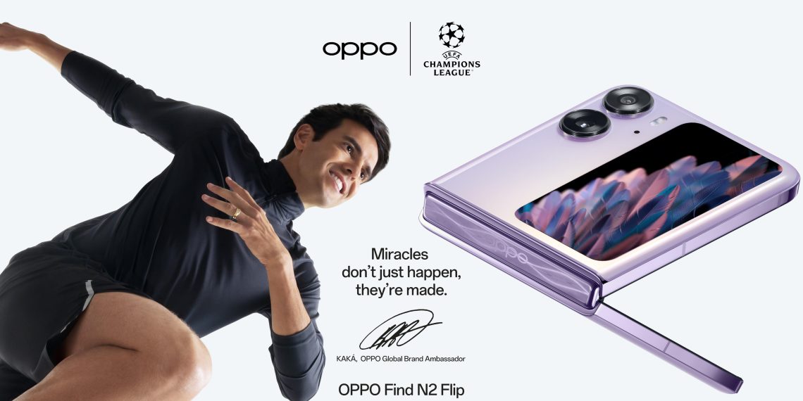 Kaká chính thức trở thành Đại sứ thương hiệu OPPO toàn cầu
