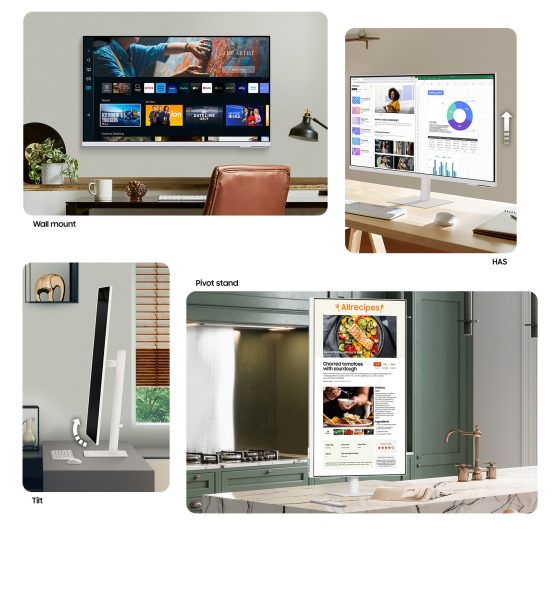 Samsung giới thiệu Smart Monitor 2023 với phiên bản nâng cấp M8 | M7 | M5