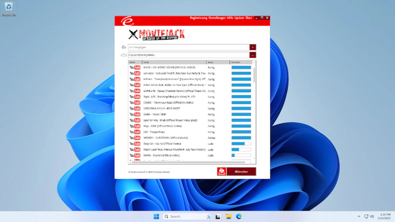 Lấy bản quyền 1 năm sử dụng miễn phí MovieJack Video Downloader