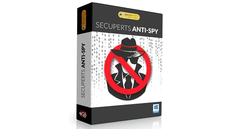 Lấy bản quyền 1 năm sử dụng SecuPerts Anti-Spy