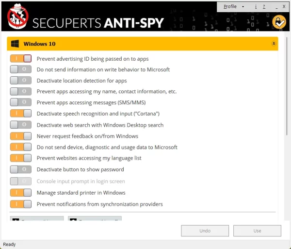 SecuPerts Anti-Spy 9