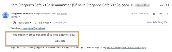 Steganos Safe 3