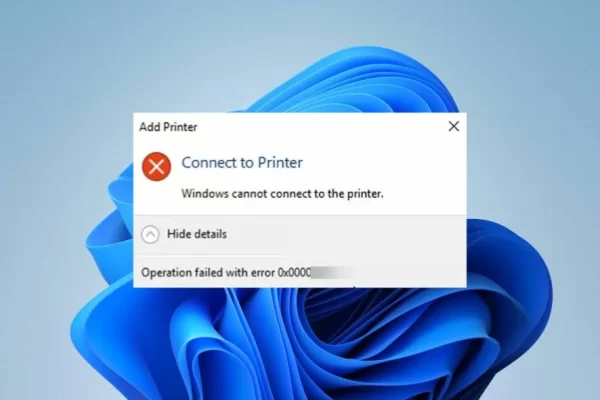 Sửa lỗi Windows cannot connect to the printer. 0x000000C1 khi sử dụng máy in 1