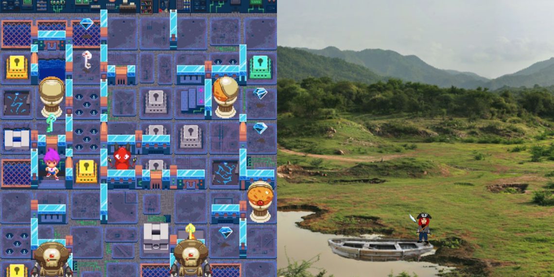Đang miễn phí 2 game Almericus Scarred Islands và Dr. Kobushi's Labyrinthine Laboratory cho PC
