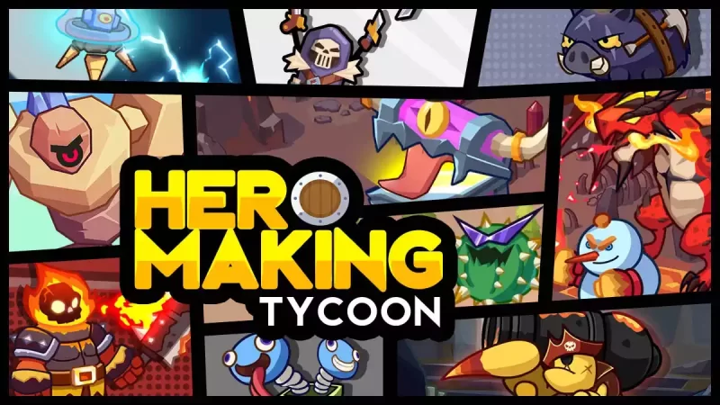 Hero Making Tycoon: Xây dựng “nhà máy” anh hùng của bạn