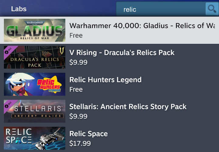 Tải miễn phí game Warhammer 40000: Gladius - Relics of War