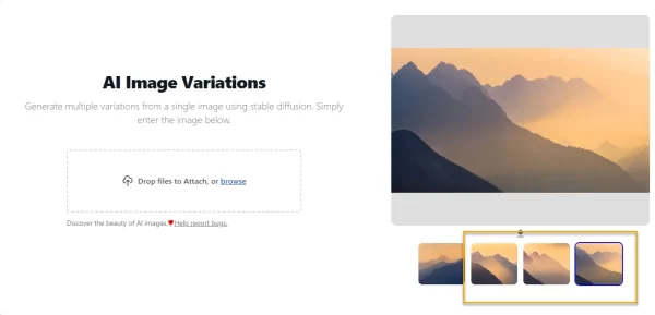 AI Image Variations 2