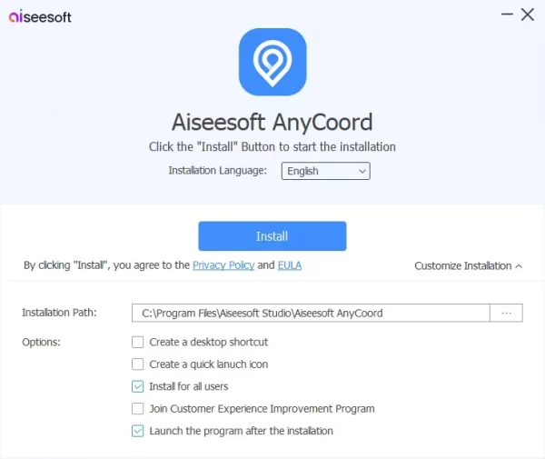 Aiseesoft AnyCoord 3
