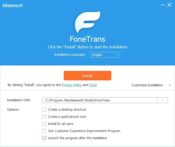 Aiseesoft FoneTrans 3