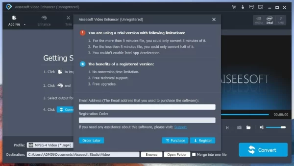 Aiseesoft Video Enhancer 4