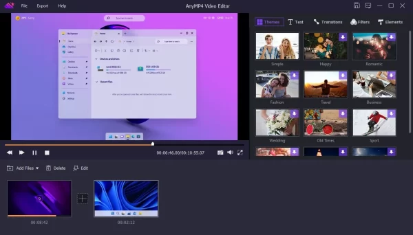 AnyMP4 Video Editor 6