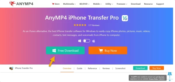 AnyMP4 iPhone Transfer Pro 3