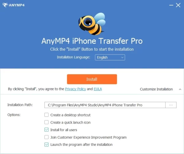 AnyMP4 iPhone Transfer Pro 4