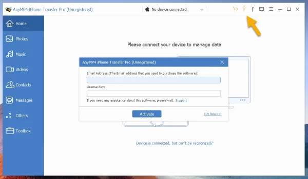 AnyMP4 iPhone Transfer Pro 5