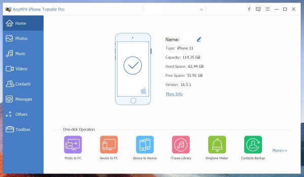 AnyMP4 iPhone Transfer Pro 6