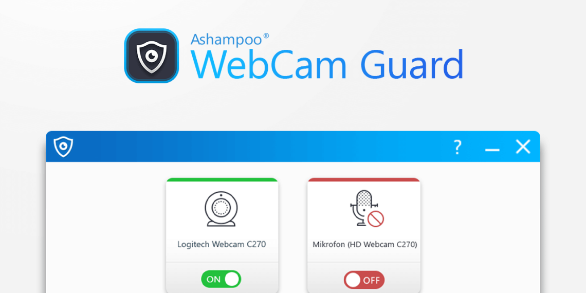 Nhanh tay lấy bản quyền sử dụng vĩnh viễn Ashampoo WebCam Guard