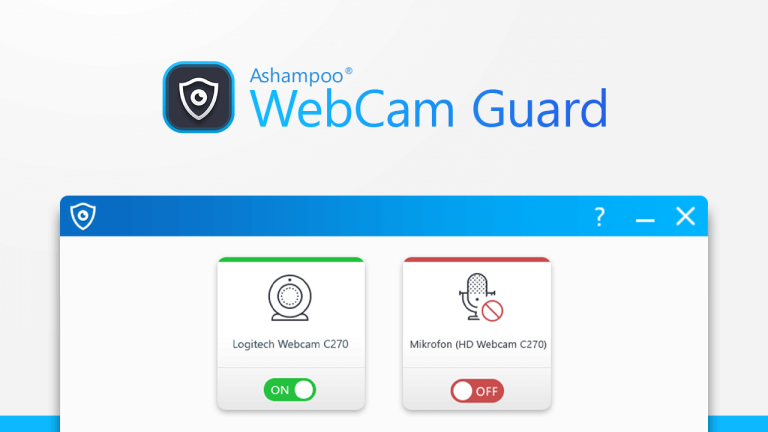 Nhanh tay lấy bản quyền sử dụng vĩnh viễn Ashampoo WebCam Guard