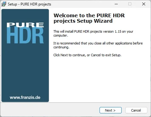 FRANZIS PURE HDR 4