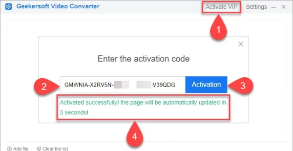 Geekersoft Video Converter 2