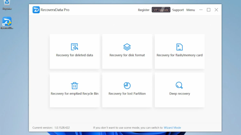 Bản quyền 1 năm sử dụng RecoverXData Pro phục hồi dữ liệu đã xóa trên Windows