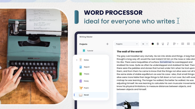 Writing Master: Soạn thảo văn bản, viết blog, ghi chú,… trên Windows