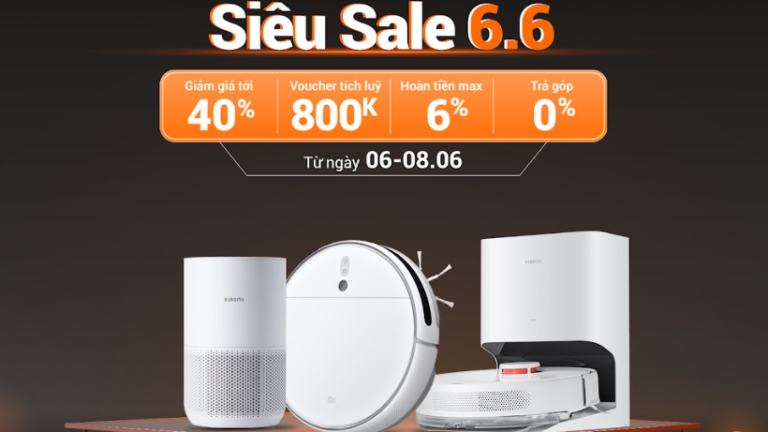 Xiaomi giảm giá đến 40% cho nhiều điện thoại, đồ gia dụng, thiết bị chăm sóc sức khỏe dịp 6/6