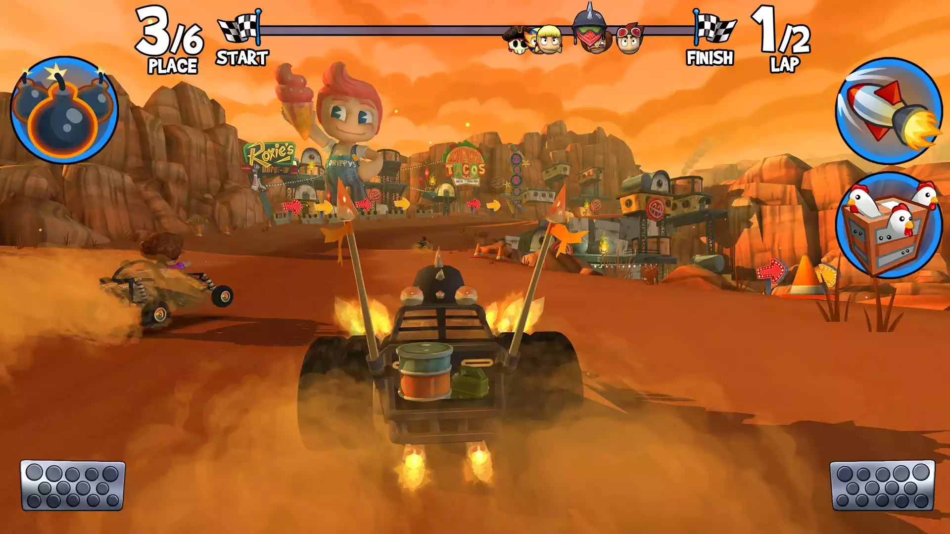 Beach Buggy Racing 2: Sẵn sàng cho cảm giác hồi hộp tột đỉnh khi đua xe địa hình