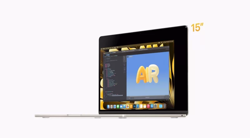 MacBook Air 15 inch có gì mới?
