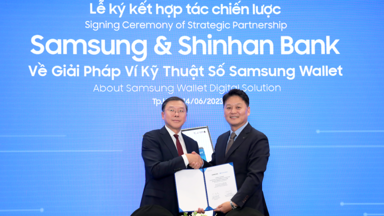 Samsung hợp tác ngân hàng Shinhan mang Samsung Wallet đến gần người dùng Việt
