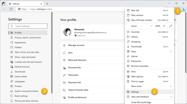 Cách khởi chạy Microsoft Edge không có extension 1