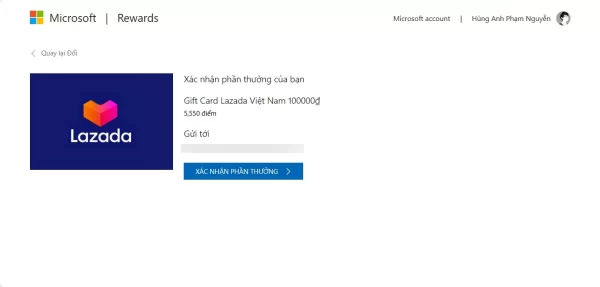 Cách sử dụng Microsoft Rewards và đổi điểm thưởng ở Việt Nam 10