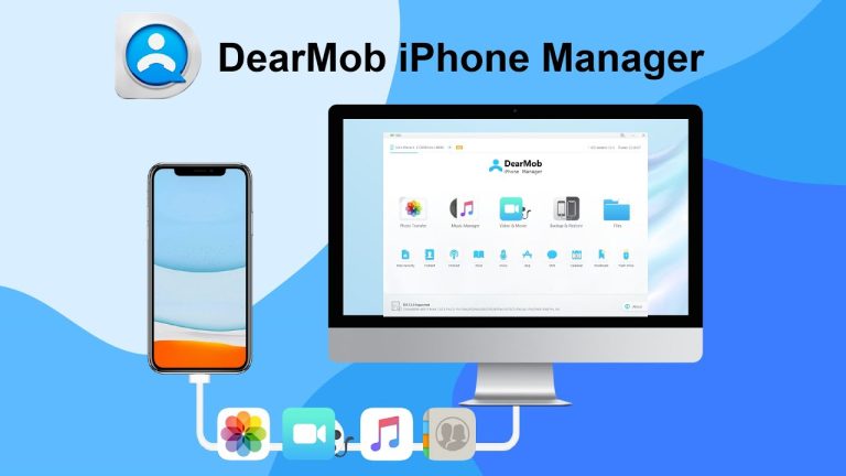 DearMob iPhone Manager: Quản lý dữ liệu iPhone trên Windows, macOS