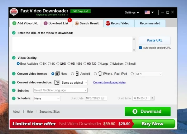 Fast Video Downloader 6