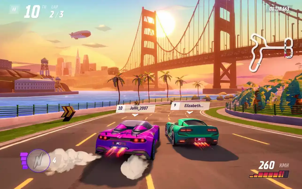 Horizon Chase 2: Game đua xe phong cách cổ điển cực hay