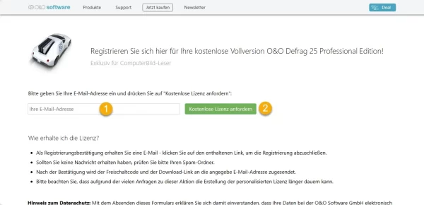 O&O Defrag 25 1