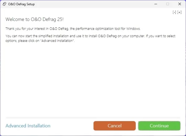O&O Defrag 25 4
