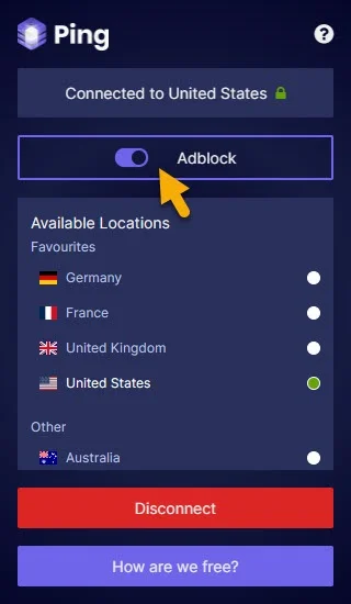 Ping VPN 4