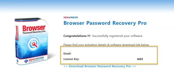 XenArmor Browser Password Recovery Pro 2
