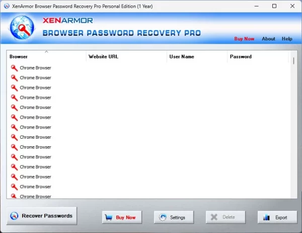 XenArmor Browser Password Recovery Pro 6
