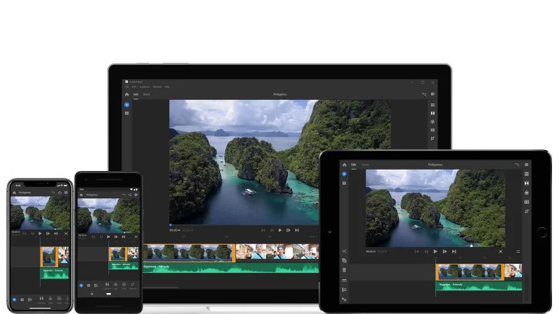 Adobe Premiere Rush - Trình chỉnh sửa video tối ưu trên nhiều thiết bị!