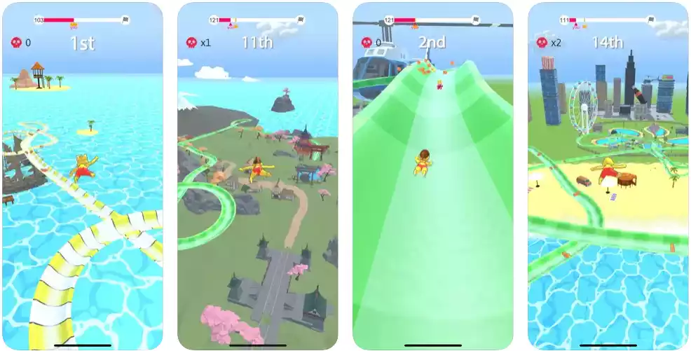 aquapark.io: Game đua xe trượt đơn giản nhưng hấp dẫn