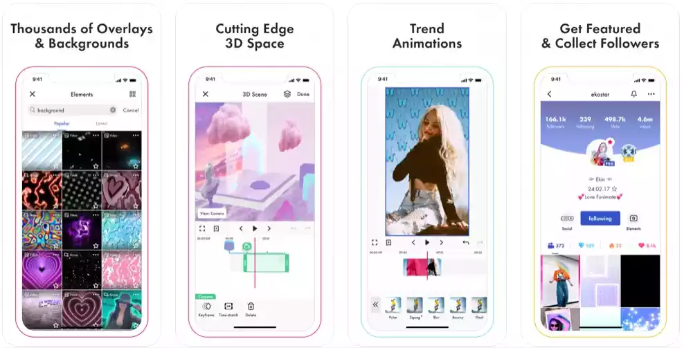 Funimate Video & Motion Editor: Thoả sức sáng tạo video