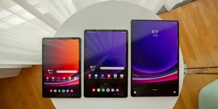 Trên tay nhanh Samsung Galaxy Tab S9 series