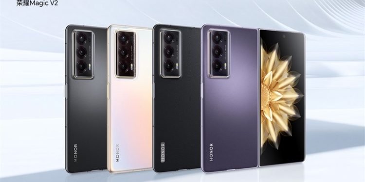 Honor Magic V2: Smartphone màn hình gập mỏng, cấu hình mạnh