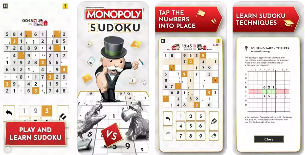 Đang miễn phí game Monopoly Sudoku trên iPhone