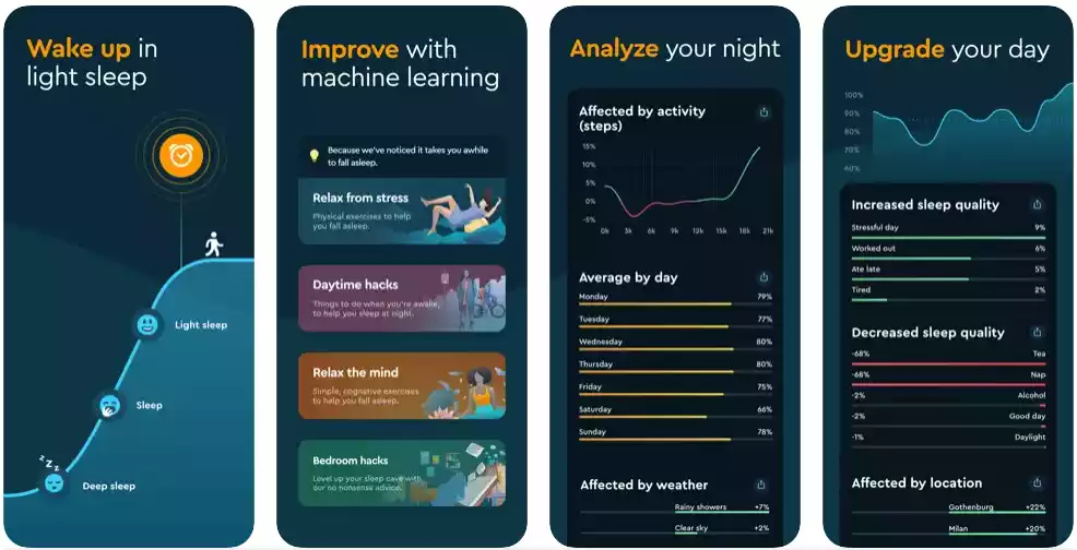 Sleep Cycle: Sleep Tracker - Nâng cao giấc ngủ của bạn