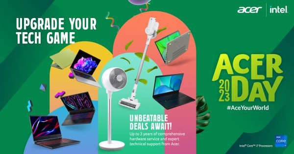 Sự kiện thường niên Acer Day 2023 - Ace Your World sẽ diễn ra từ nay đến hết tháng 8