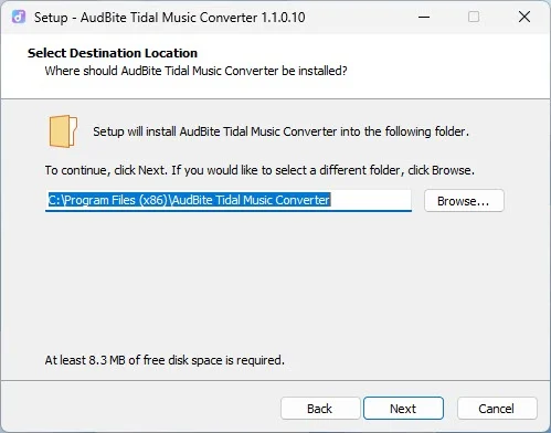 AudBite Tidal Music Converter 1