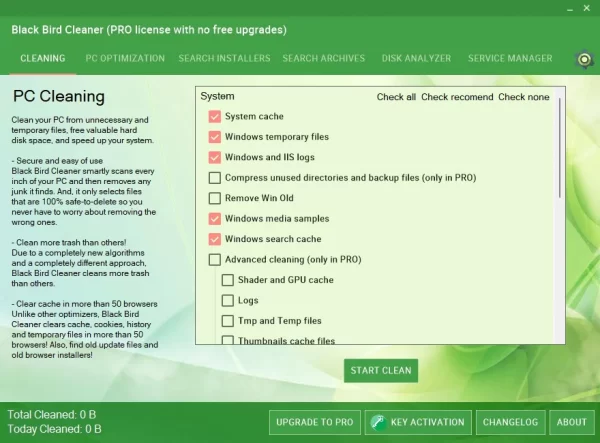 Black Bird Cleaner PRO 3